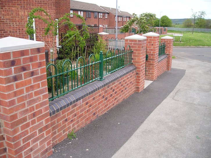 Installing Metal Railings On A Wall Railing Fixing Options - How To Attach Railing Brick Wall