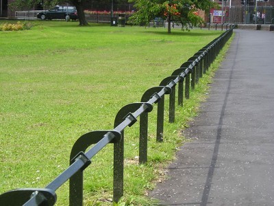 galvanized and polyester powder coated mild steel trip rail