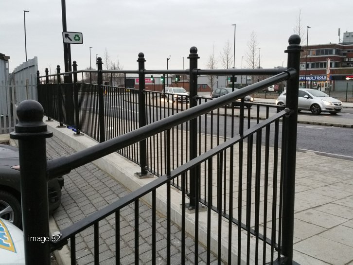 Decorative Pedestrian Guardrail Decorative Railings 6747