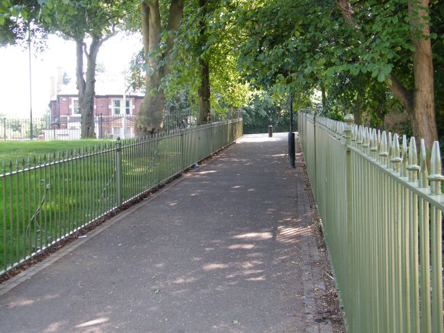 galvanized and powder coated mild steel decorative railings which are complaint to BS 1722 Part 9.