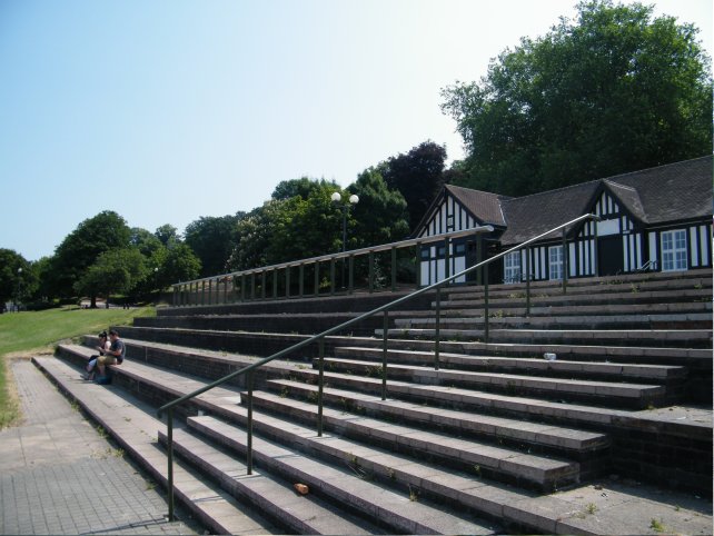 galvanized and powder coated mild steel handrails to steps which are complaint to BS 1722 Part 9.