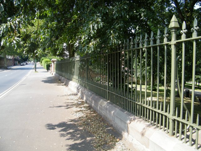 galvanized and powder coated mild steel decorative railings which are complaint to BS 1722 Part 9.