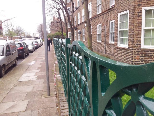 decorative cast aluminium railing panels