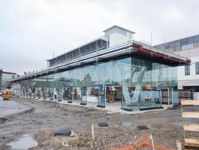 construction of Blackburn Bus Station