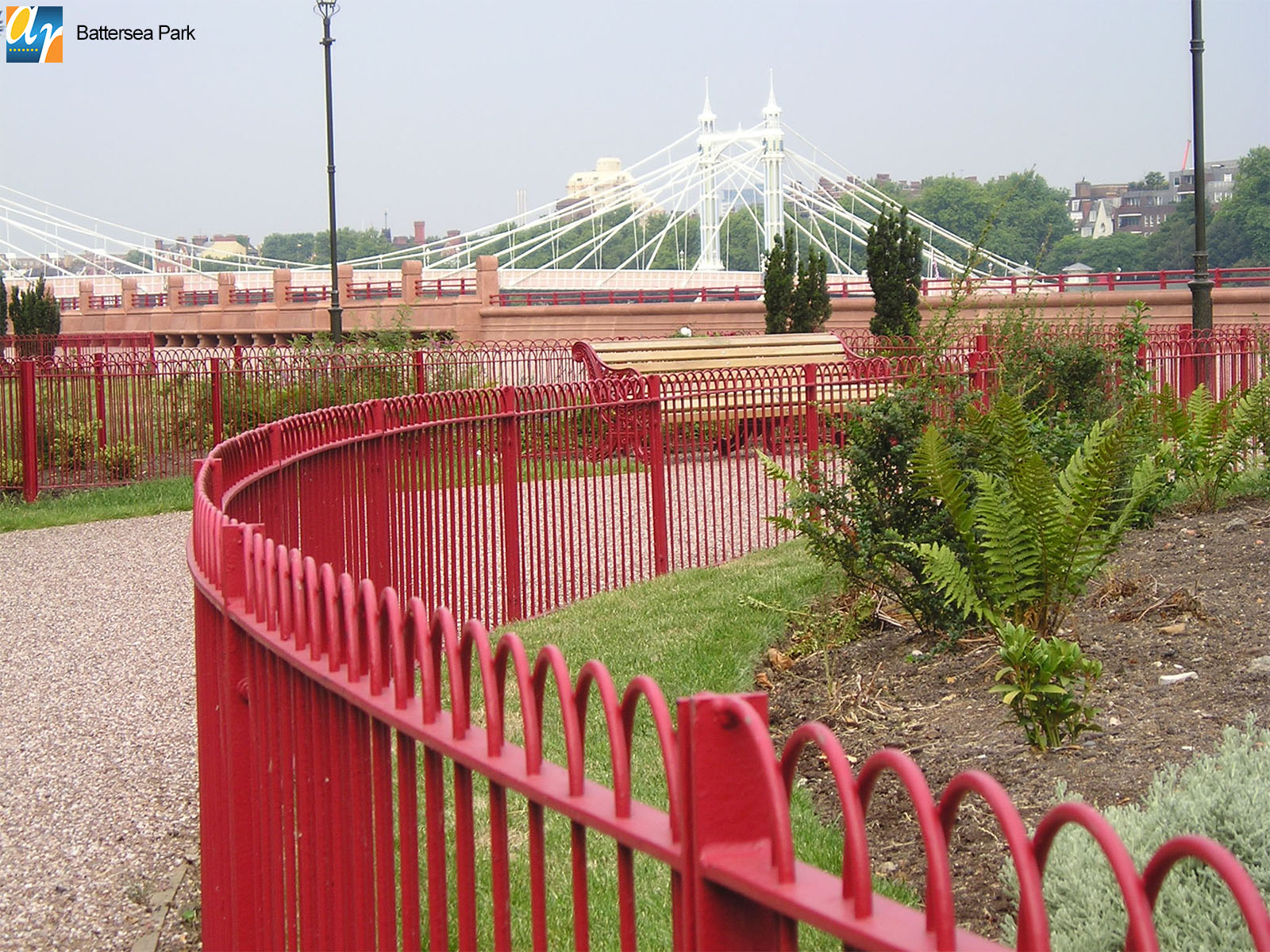 Bespoke metal railings for parks