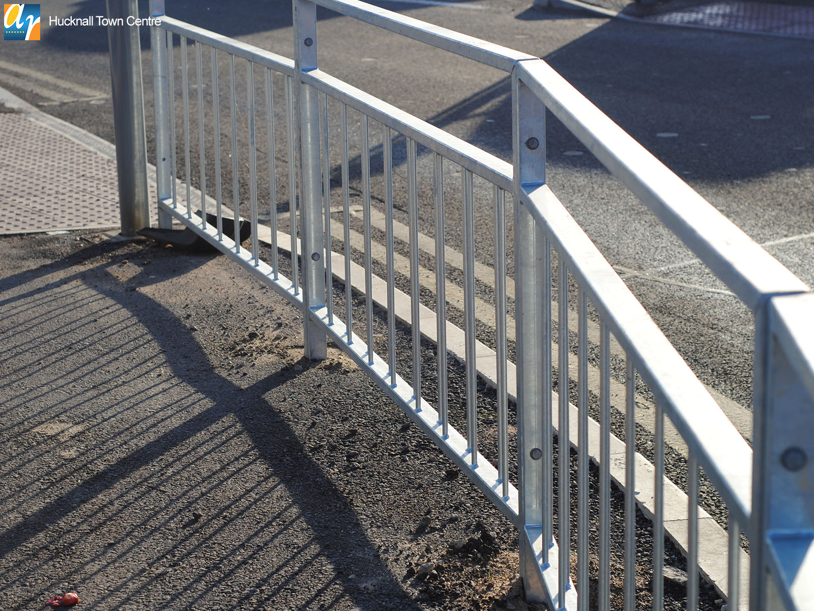 Hucknall Pedestrian Guardrail
