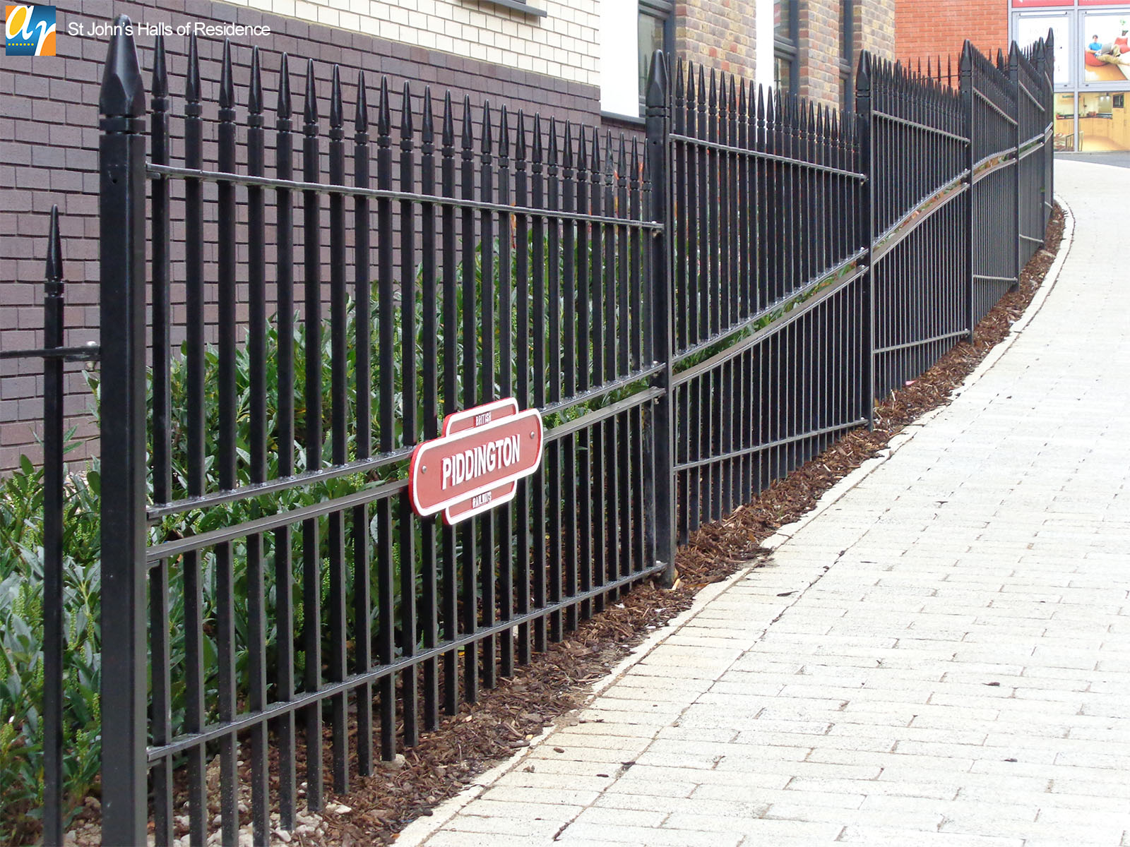 Bespoke metal railings for schools