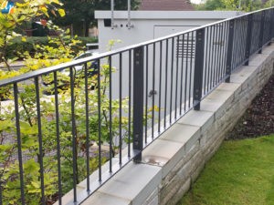 Flat Top Metal Railings