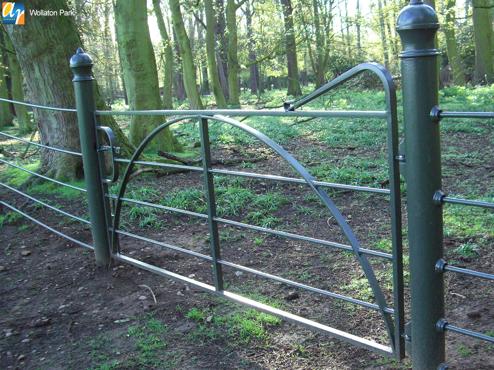 Wollaton Park metal railings and gates