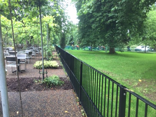 Kew Gardens metal railings