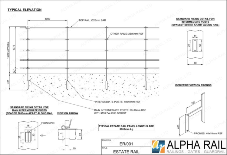 An Introduction to Estate Railings and Gates - Alpha Rail