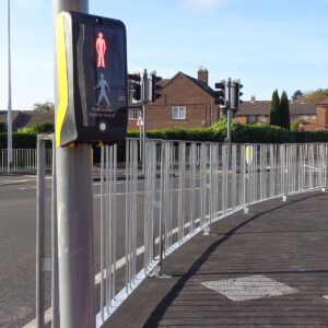 Optirail High-Visibility Pedestrian Guardrail Panels (Posts Sold Separately)